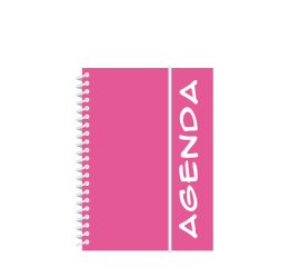 AGENDA ESCOLAR CAPA PLASTICA PERM.11X16 120PAG.RS